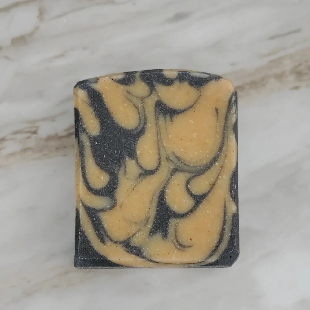 (1) Unscented Activated Charcoal & Turmeric Bar Body Soap - Picture 4 of 4